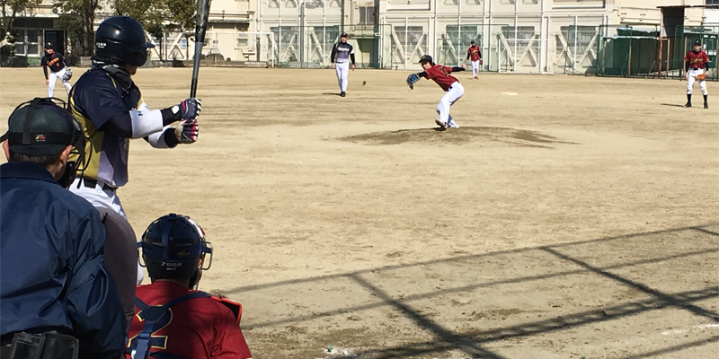 草野球３試合を行いました。