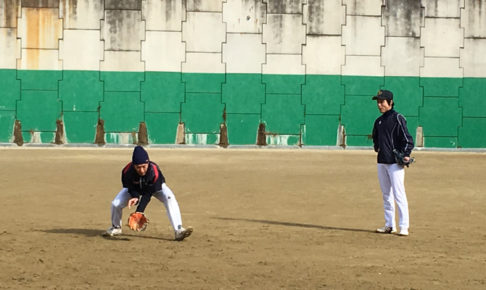 元大学軟式野球日本代表選手の指導